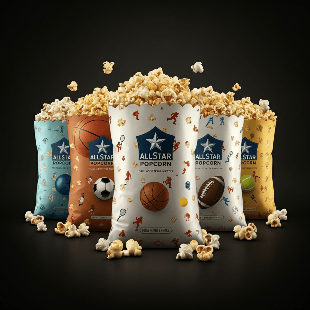 AllStar Popcorn Bag